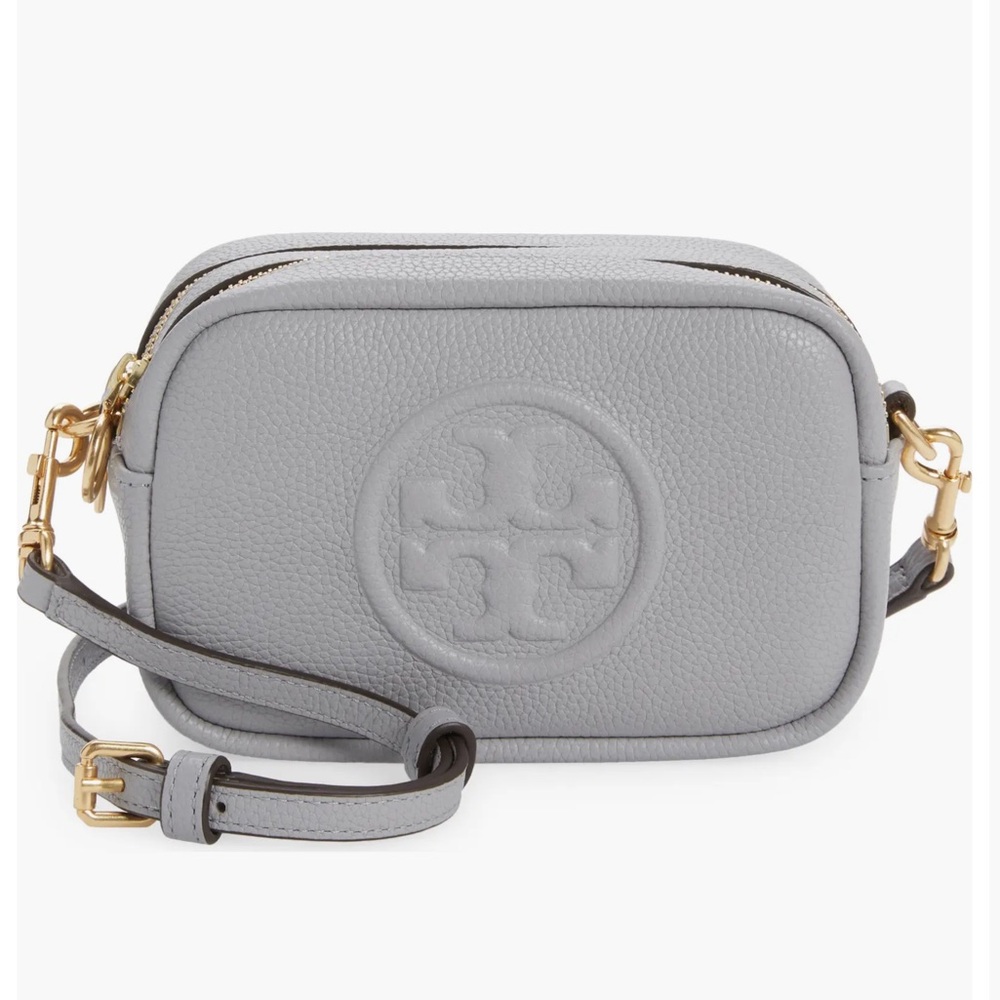 Tory Burch Light Gray Crossbody Bag